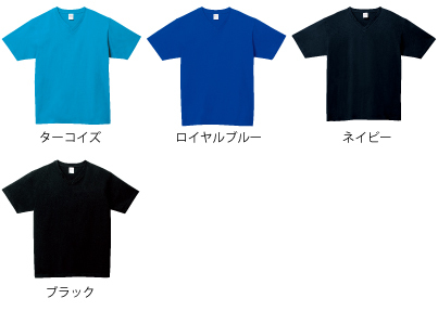 00108VCTヘビーVネックTシャツ＿カラー