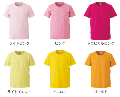 5401レギュラーフィットTシャツ＿カラー