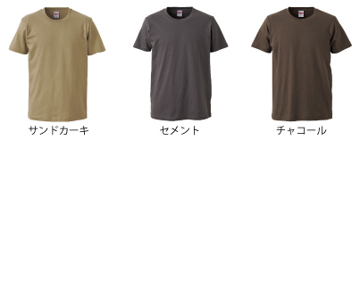 5401レギュラーフィットTシャツ＿カラー
