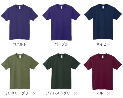 GILDAN76000プレミアムコットンTシャツ＿カラー