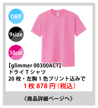 00300ACTドライTシャツが安い